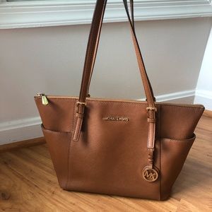 Michael Kors Brown Leather Purse